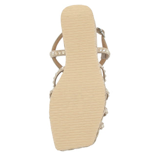 Zapatilla con Plataforma Apv251240 Piel Beige