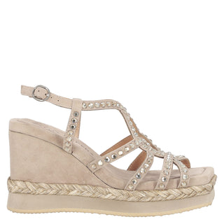 Zapatilla con Plataforma Apv251240 Piel Beige