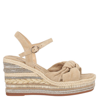 Zapatilla con Plataforma Apv251280 Piel Beige