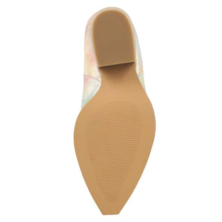 Bota Apv260108 Piel Rosa Multicolores