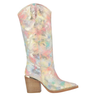 Bota Apv260108 Piel Rosa Multicolores