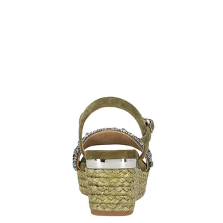 Zapatilla con Plataforma Apv266503 Piel Khaki