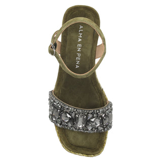 Zapatilla con Plataforma Apv266503 Piel Khaki