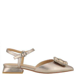 Zapatilla Apv261002 Piel Bronce