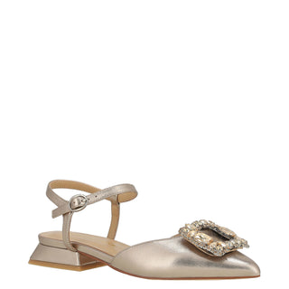 Zapatilla Apv261002 Piel Bronce