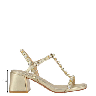 Sandalia Apv263106 Piel Oro