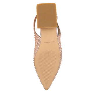 Zapatilla Apv261000 Piel Rosa Brillante