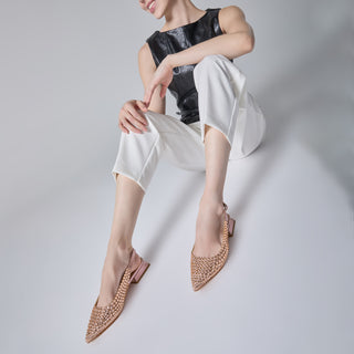 Zapatilla Apv261000 Piel Rosa Brillante