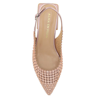 Zapatilla Apv261000 Piel Rosa Brillante