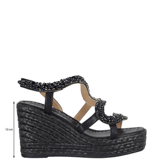 Zapatilla con Plataforma Apv266052 Piel Negro