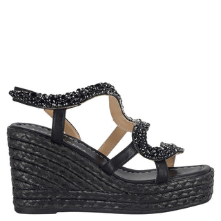 Zapatilla con Plataforma Apv266052 Piel Negro