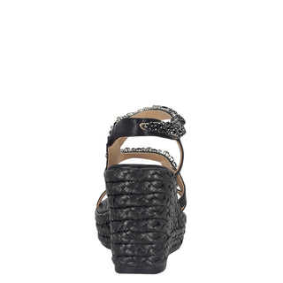 Zapatilla con Plataforma Apv266052 Piel Negro