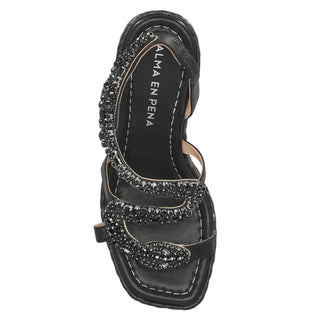 Zapatilla con Plataforma Apv266052 Piel Negro