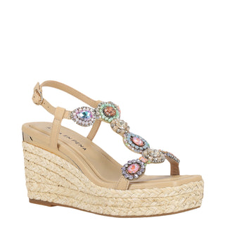 Zapatilla con Plataforma Apv265507 Piel Natural