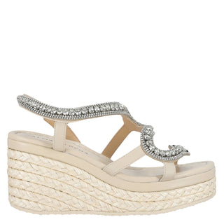 Zapatilla con Plataforma Apv266264 Piel Beige