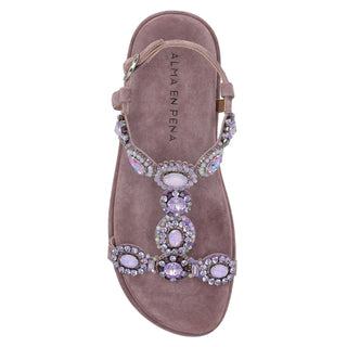 Sandalia Apv267106 Piel Morado