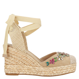 Zapatilla con Plataforma Apv265681 Piel Natural