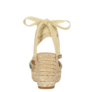 Zapatilla con Plataforma Apv265681 Piel Natural