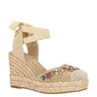 Zapatilla con Plataforma Apv265681 Piel Natural