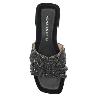 Sandalia con Tacon Apv268750 Piel Negro