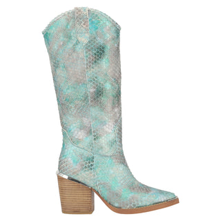 Bota Apv260108 Piel Turquesa