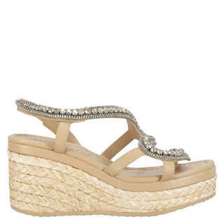 Zapatilla con Plataforma Apv266264 Piel Natural