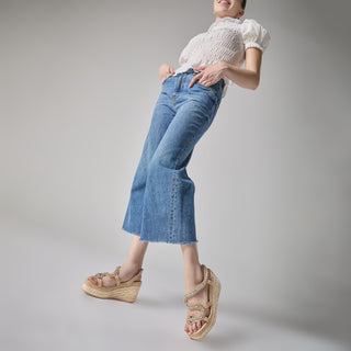 Zapatilla con Plataforma Apv266264 Piel Natural