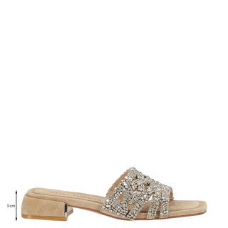 Sandalia con Tacon Apv268750 Piel Natural