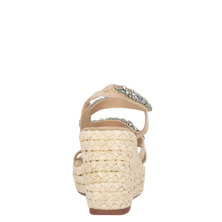 Zapatilla con Plataforma Apv266052 Piel Natural