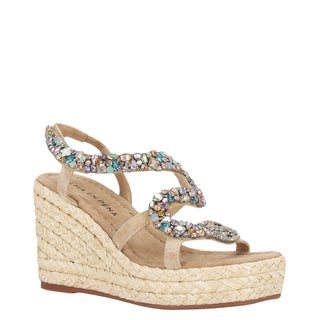 Zapatilla con Plataforma Apv266052 Piel Natural