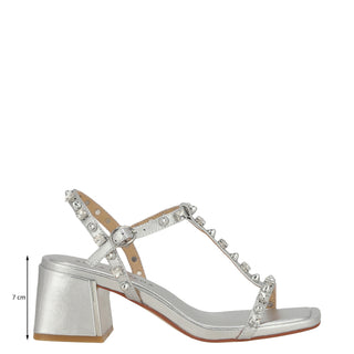 Sandalia Apv263106 Piel Plata