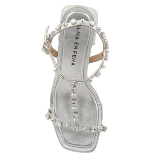 Sandalia Apv263106 Piel Plata