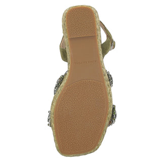 Zapatilla con Plataforma Apv265504 Piel Khaki