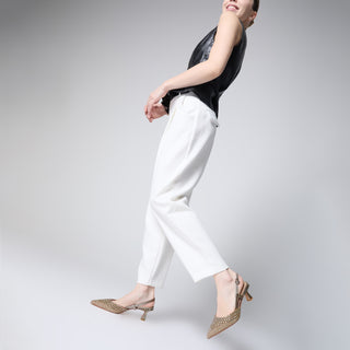 Zapatilla Apv261855 Piel Bronce