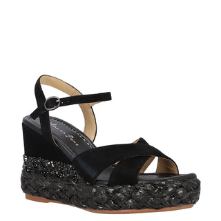 Zapatilla con Plataforma Apv23482 Piel Negro