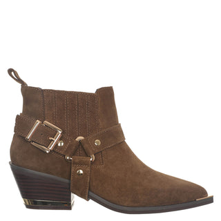 Botín con Tacón Api22194 Gamuza Cafe