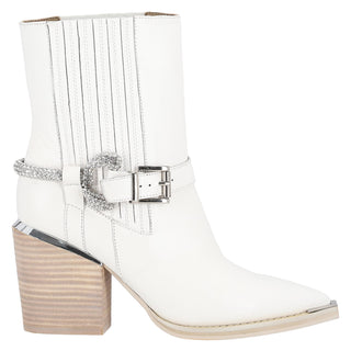 Botin Piel Blanco