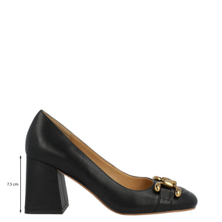 Zapatilla Api23207 Piel Negro