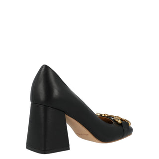 Zapatilla Api23207 Piel Negro