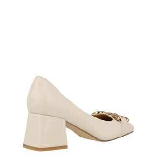 Zapatilla Api23215 Piel Blanco