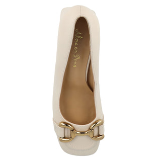 Zapatilla Api23215 Piel Blanco