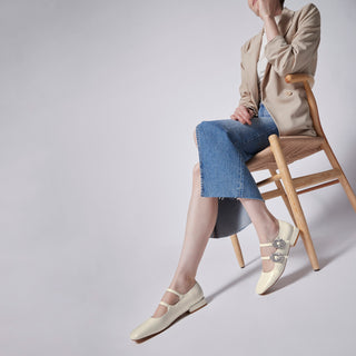 Balerina Api240151 Piel Blanco