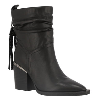 Botin Piel Negro