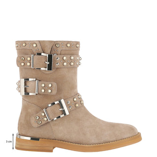 Botín Api240785 Gamuza Beige