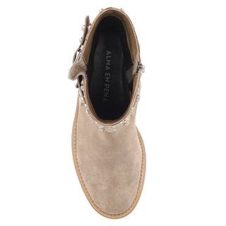 Botín Api240785 Gamuza Beige