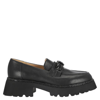 Zapato Tipo Mocasin Calzado  Negro