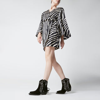 Botín con Tacón Calzado  Negro