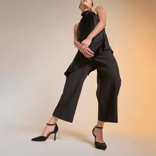 Zapatilla Api250409 Piel Negro