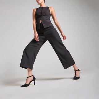 Zapatilla Api250410 Piel Negro