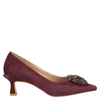 Zapatilla Api250500 Piel Vino